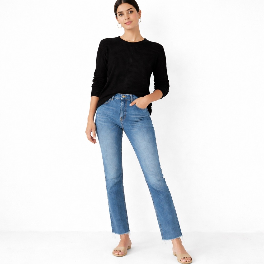 AGOLDE Toni Mid Rise Slim women’s Straight Jeans Size 25